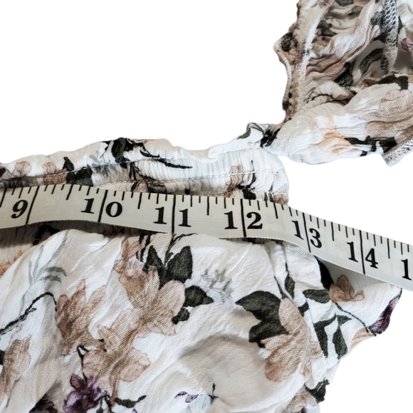 American Eagle ruffled summer maxi dress S - Picture 8 of 12